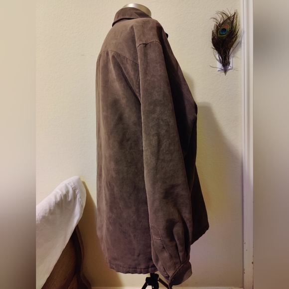 Men's High Sierra Brown jacket with a brown quilted inside lining 🧥 (XL) 🤎 - Picture 7 of 16